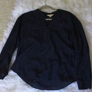 Rebecca Taylor Leopard Print Blouse